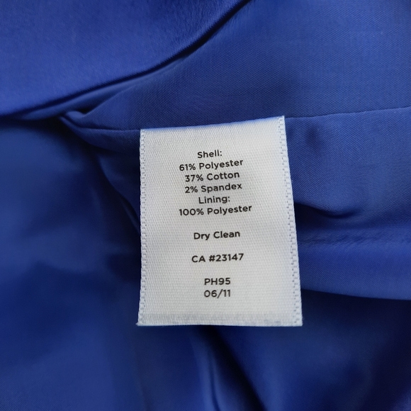 Talbots High Neck Twist Front Sleeveless Short Dress Wedding MOB Spring 4P NEW - Picture 11 of 13